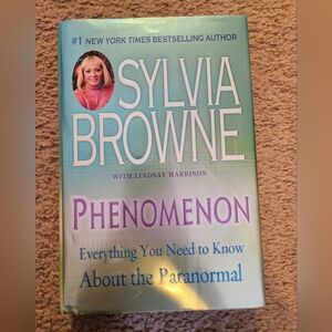 Sylvia Browne Hardcover Phenomenon Book